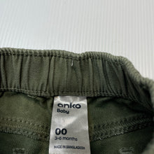 Load image into Gallery viewer, Boys Anko, khaki casual shorts, elasticated, GUC, size 00,  