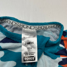 Load image into Gallery viewer, Unisex Bonds, zip wondersuit / zippy / romper, wash fade, FUC, size 00,  