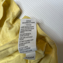 Load image into Gallery viewer, Boys Brilliant Basics, yellow cotton tee / top, GUC, size 3,  