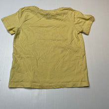 Load image into Gallery viewer, Boys Brilliant Basics, yellow cotton tee / top, GUC, size 3,  
