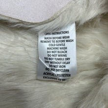 Load image into Gallery viewer, Girls Peter Morrissey, faux fur lined faux suede vest, NEW, size 0,  