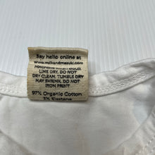 Load image into Gallery viewer, Girls Milk &amp; Masuki, organic cotton blend romper dress, EUC, size 0, L: 40cm