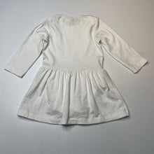 Load image into Gallery viewer, Girls Milk &amp; Masuki, organic cotton blend romper dress, EUC, size 0, L: 40cm