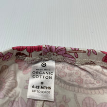 Load image into Gallery viewer, Girls Target, floral organic cotton blend leggings / bottoms, GUC, size 0,  