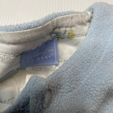 Load image into Gallery viewer, Girls Paddington Bear, reversible cotton / fleece top, poppers, GUC, size 0,  