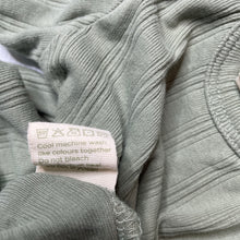Load image into Gallery viewer, Unisex Nature Baby, khaki organic cotton bodysuit / romper, EUC, size 000,  