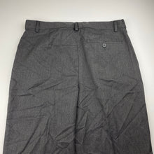 Load image into Gallery viewer, Boys Next, grey pleat front school pants, adjustable, Inside leg: 74cm, NEW, size 15,  