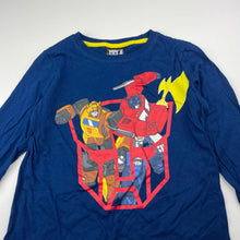 Load image into Gallery viewer, Boys Transformers, cotton long sleeve tee / top, EUC, size 5,  