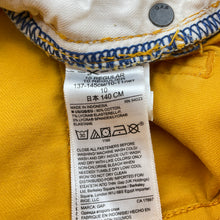 Load image into Gallery viewer, Boys GAP, mustard stretch cotton pants, adjustable, Inside leg: 61cm, GUC, size 10,  