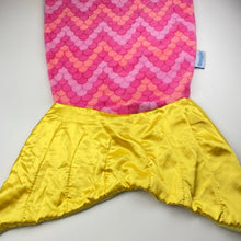 Load image into Gallery viewer, Girls Snuggie, mermaid tail blanket, 137cm x 71cm, GUC, size 8-12,  