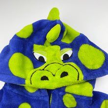Load image into Gallery viewer, Boys fleece, dressing gown / bath robe, no labels, L: 61cm, shoulder to cuff: 35cm, GUC, size 3-5,  
