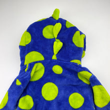 Load image into Gallery viewer, Boys fleece, dressing gown / bath robe, no labels, L: 61cm, shoulder to cuff: 35cm, GUC, size 3-5,  