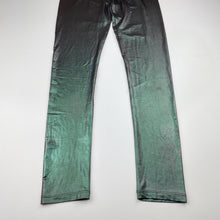 Load image into Gallery viewer, Girls Bardot Junior, irridescent lightweight leggings, Inside leg: 59cm, GUC, size 10,  