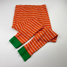 Load image into Gallery viewer, Unisex orange, cotton pyjama pants / bottoms, EUC, size 6,  