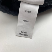 Load image into Gallery viewer, Boys KID, black cotton shorts, elasticated, GUC, size 12,  