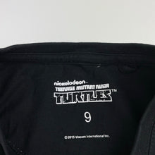 Load image into Gallery viewer, Boys Nickelodeon, TM Ninja Turtles cotton tee / top, EUC, size 9,  