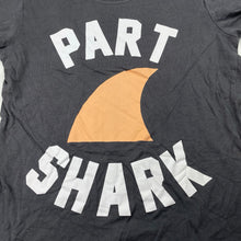 Load image into Gallery viewer, Unisex Cotton On, grey cotton tee / top, shark, FUC, size 7,  