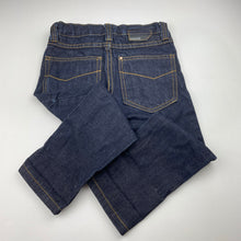 Load image into Gallery viewer, Boys Indie, dark denim jeans, adjustable, Inside leg: 40cm, GUC, size 3,  