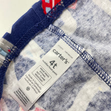 Load image into Gallery viewer, Unisex Carters, cotton pyjama pants / bottoms, EUC, size 4,  