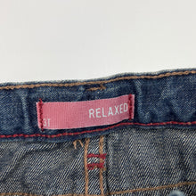 Load image into Gallery viewer, Boys ARIZONA JEANS CO, relaxed fit dark denim jeans, adjustable, Inside leg: 36cm, NEW, size 3,  
