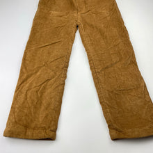 Load image into Gallery viewer, Boys fleece lined, corduroy winter pants, elasticated, Inside leg: 43cm, NEW, size 5-6,  