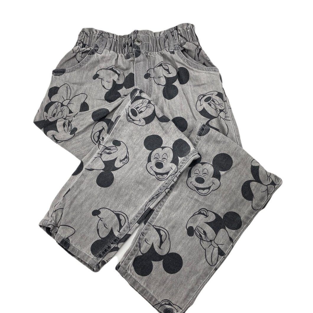 H&M, Disney Minnie Mouse denim pants, elasticated, Inside leg