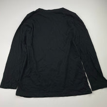 Load image into Gallery viewer, Unisex Target, black cotton long sleeve tee / top, EUC, size 9,  