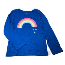 Load image into Gallery viewer, Girls Kids &amp; Co, cotton long sleeve tee / top, rainbow, EUC, size 6,  