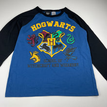 Load image into Gallery viewer, Unisex Harry Potter, Hogwarts pyjama top &amp; bottoms, EUC, size 12,  