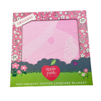 Girls Apple Park, lightweight organic cotton blanket, 115cm x 115cm, NEW, size 0000-000,  