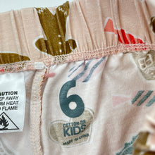 Load image into Gallery viewer, Girls Cotton On, Christmas pyjama shorts, FUC, size 6,  