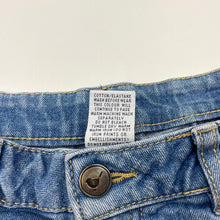 Load image into Gallery viewer, Girls Target, blue stretch denim shorts, adjustable, FUC, size 5,  