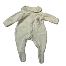 Load image into Gallery viewer, Unisex Bonds, embroidered terry wondersuit coverall / romper, EUC, size 0000,  