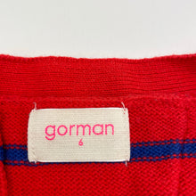 Load image into Gallery viewer, Womens Gorman, wool/cotton knitted sweater / jumper, L: 50cm, armpit to armpit: 43cm, shoudler to cuff: 44cm, EUC, size 6,  