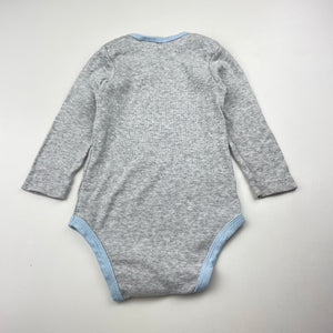 Unisex Dymples, cotton bodysuit / romper, fox, FUC, size 0,  