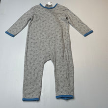 Load image into Gallery viewer, Boys Tiny Little Wonders, grey cotton romper, dog, GUC, size 0,  