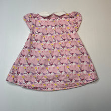 Load image into Gallery viewer, Girls Hatley, lined cotton dress, horses, FUC, size 0, L: 38cm