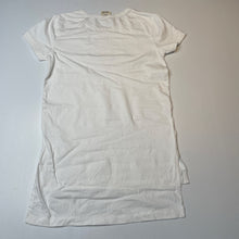 Load image into Gallery viewer, Girls Milk &amp; Masuki, organic cotton blend box t-shirt dress, EUC, size 5, L: 58cm at front