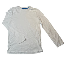 Load image into Gallery viewer, Boys Emerson, white cotton long sleeve tee / top, GUC, size 12,  