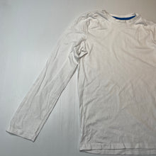 Load image into Gallery viewer, Boys Emerson, white cotton long sleeve tee / top, GUC, size 12,  