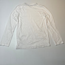 Load image into Gallery viewer, Boys Emerson, white cotton long sleeve tee / top, GUC, size 12,  