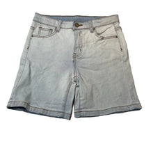 Load image into Gallery viewer, Boys Minti, embroidered stretch denim shorts, adjustable, GUC, size 12,  
