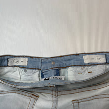 Load image into Gallery viewer, Boys Minti, embroidered stretch denim shorts, adjustable, GUC, size 12,  