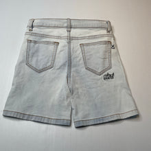 Load image into Gallery viewer, Boys Minti, embroidered stretch denim shorts, adjustable, GUC, size 12,  
