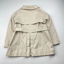 Load image into Gallery viewer, Girls Bardot Junior, lined trenchcoat / jacket, L: 44cm, EUC, size 3,  