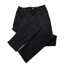 Load image into Gallery viewer, Womens Seed, charcoal stretch denim jeans, W: 30cm across unstretched, Inside leg: 65.5cm, NEW, size 6,  