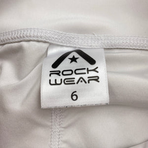 Womens ROCK WEAR, cropped sports / activewear leggings, Inside leg: 53cm, GUC, size 6,  