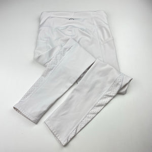 Womens ROCK WEAR, cropped sports / activewear leggings, Inside leg: 53cm, GUC, size 6,  