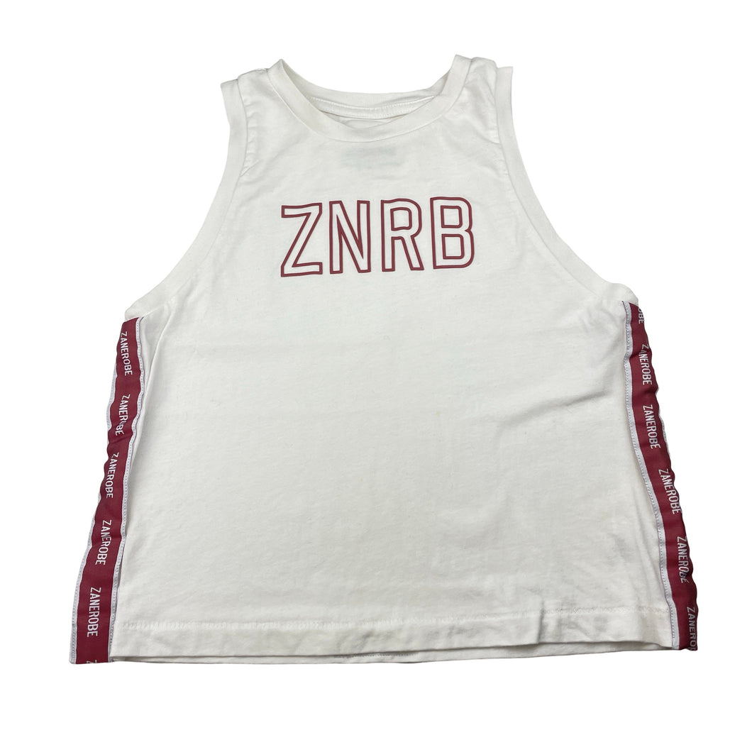 Womens Z x ZANEROBE, cotton tank top, L: 44cm, armpit to armpit: 37.5cm, FUC, size 6,  