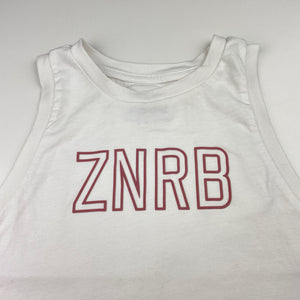 Womens Z x ZANEROBE, cotton tank top, L: 44cm, armpit to armpit: 37.5cm, FUC, size 6,  